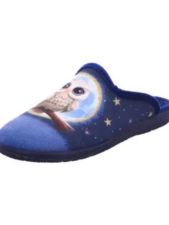 Alberola Hausschuhe^Pantoffel in blau