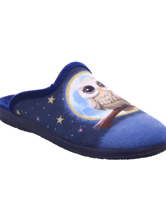Alberola Hausschuhe^Pantoffel in blau