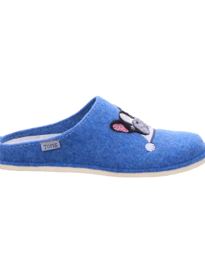 Pantoffel in blau>Tofee Online