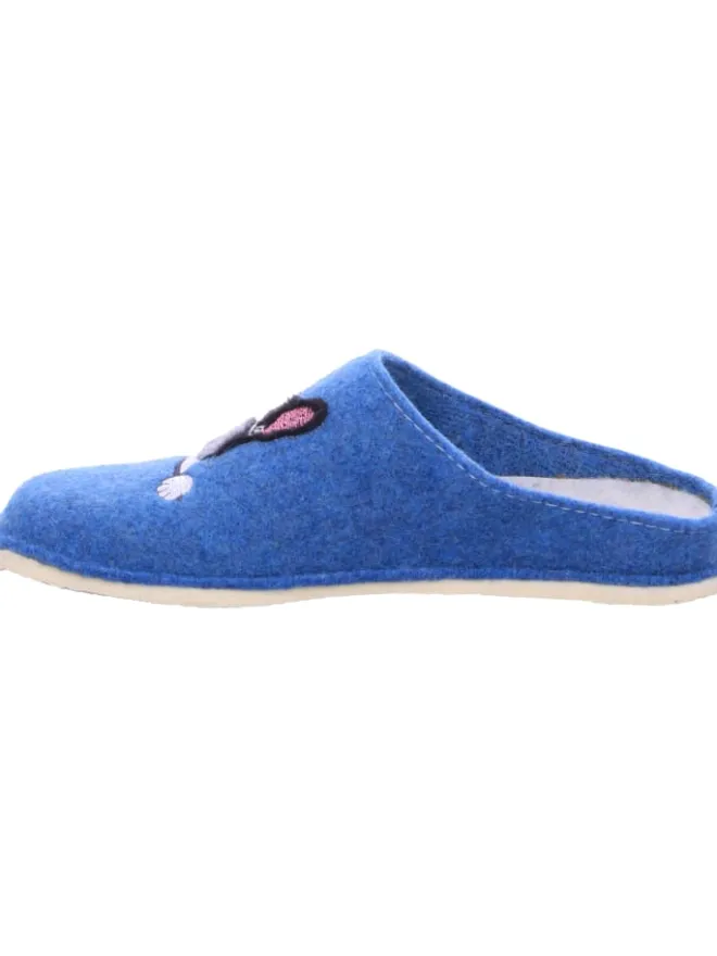 Pantoffel in blau>Tofee Online