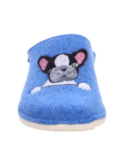 Pantoffel in blau><noscript><img width=