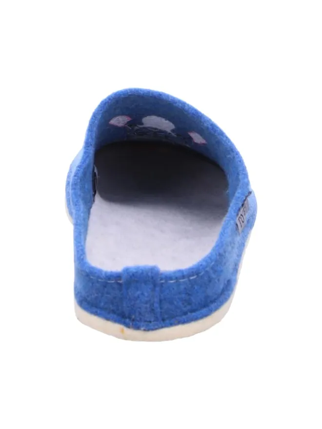 Pantoffel in blau>Tofee Online