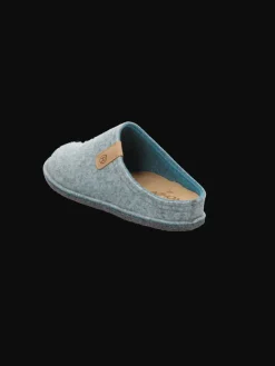Pantoffel in blau><noscript><img width=