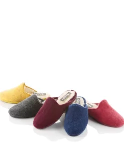 Pantoffel in gelb + beige>WITT WEIDEN New