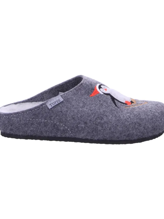 Pantoffel in grau>Tofee Sale