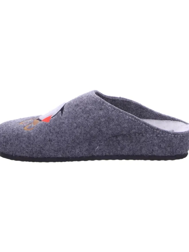 Pantoffel in grau>Tofee Sale