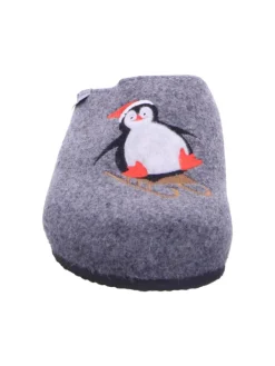 Pantoffel in grau><noscript><img width=