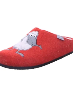 Tofee Hausschuhe^Pantoffel in rot