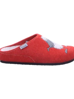 Tofee Hausschuhe^Pantoffel in rot