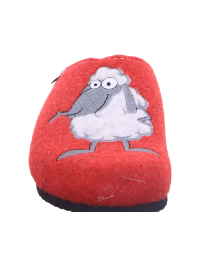 Tofee Hausschuhe^Pantoffel in rot