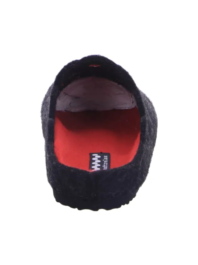 Supremo Hausschuhe^Pantoffel in schwarz