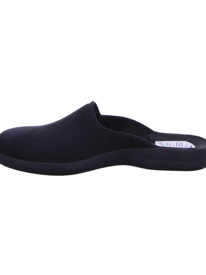 FLY FLOT Hausschuhe^Pantoffel in schwarz