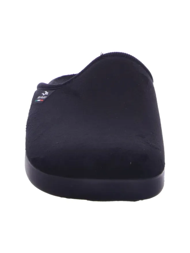 FLY FLOT Hausschuhe^Pantoffel in schwarz