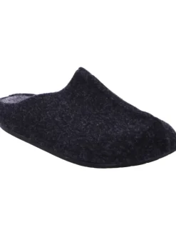 Pantoffel in schwarz><noscript><img width=