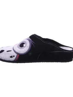 Pantoffel in schwarz><noscript><img width=