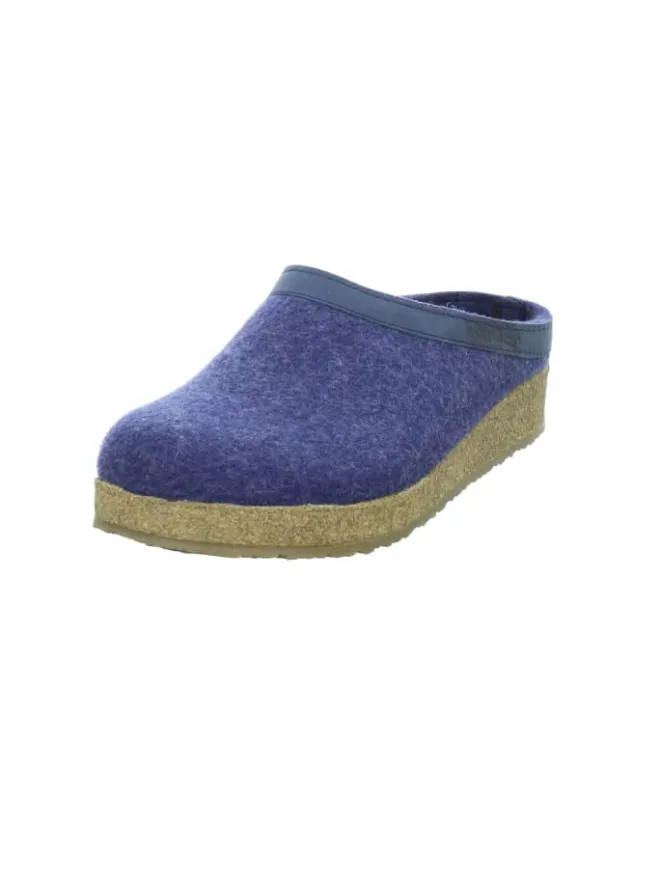 HAFLINGER Hausschuhe|Hausschuhe^Pantoffeln Grizzl Torben in jeans