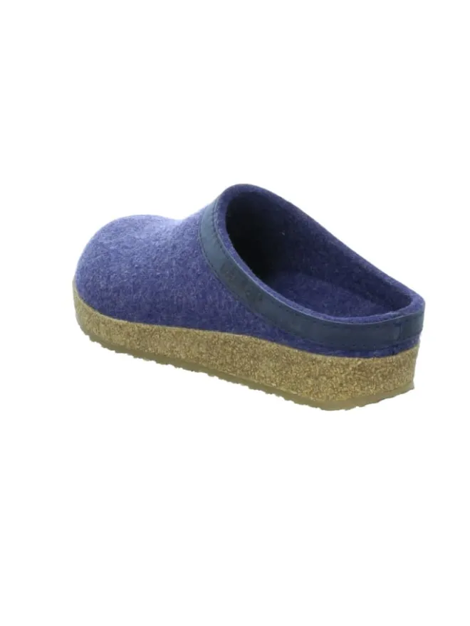 HAFLINGER Hausschuhe|Hausschuhe^Pantoffeln Grizzl Torben in jeans