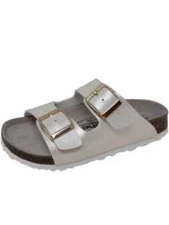 Fischer Markenschuh Clogs & Pantoletten·Pantoletten^Pantolette in Gold