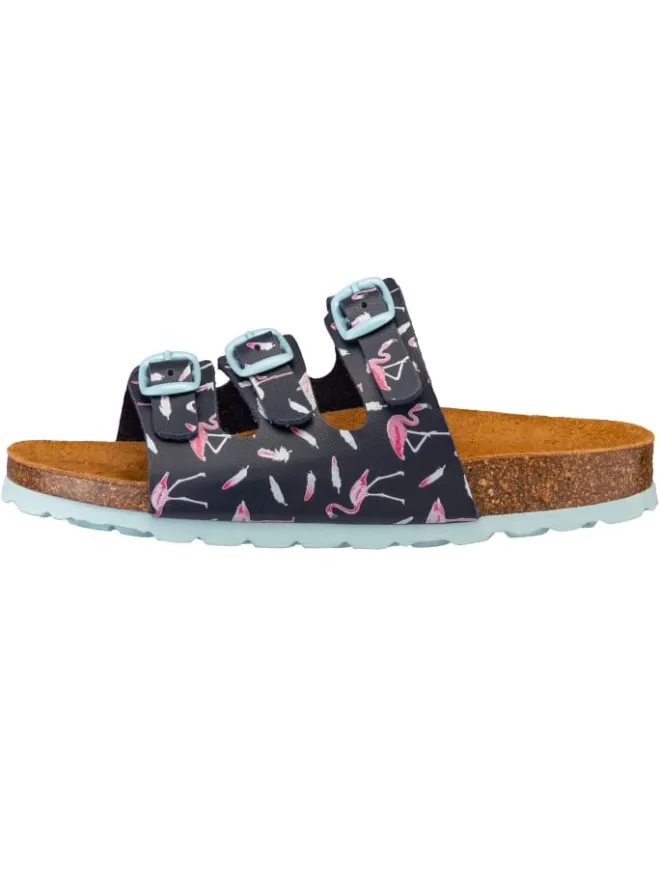 Pantolette "Bioline Flaminco" in Blau>Lico Online