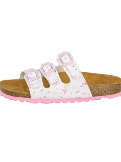 Pantolette "Bioline flaminco" in Weiß>Lico Discount