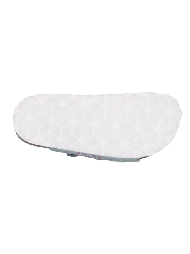 Pantolette "Bioline Flower Kids" in Grün>Lico Discount