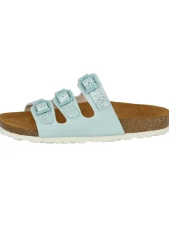 Lico Clogs & Pantoletten·Pantoletten^Pantolette "Bioline Free Kids" in Blau