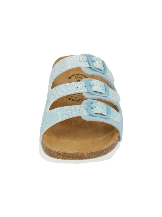 Lico Clogs & Pantoletten·Pantoletten^Pantolette "Bioline Free Kids" in Blau