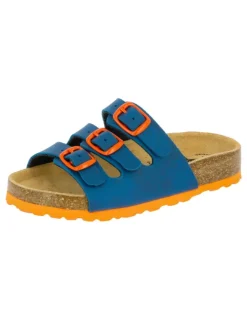Lico Clogs & Pantoletten·Pantoletten^Pantolette "Bioline Kids" in Blau
