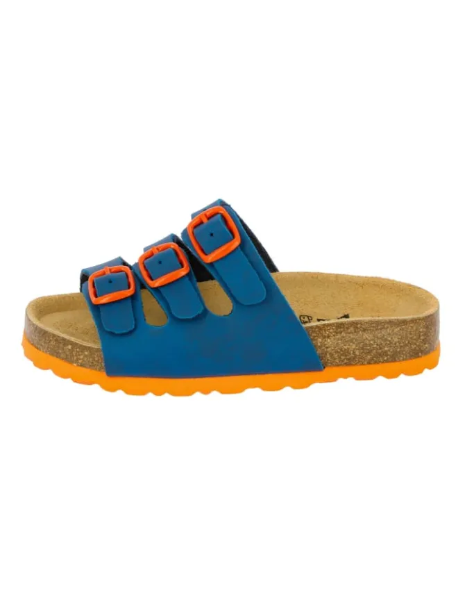 Lico Clogs & Pantoletten·Pantoletten^Pantolette "Bioline Kids" in Blau