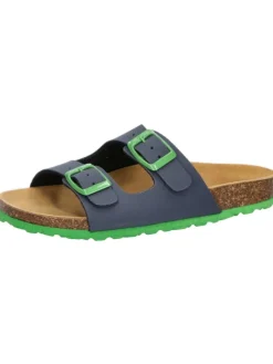 Lico Clogs & Pantoletten·Pantoletten^Pantolette "Bioline Kids" in Blau