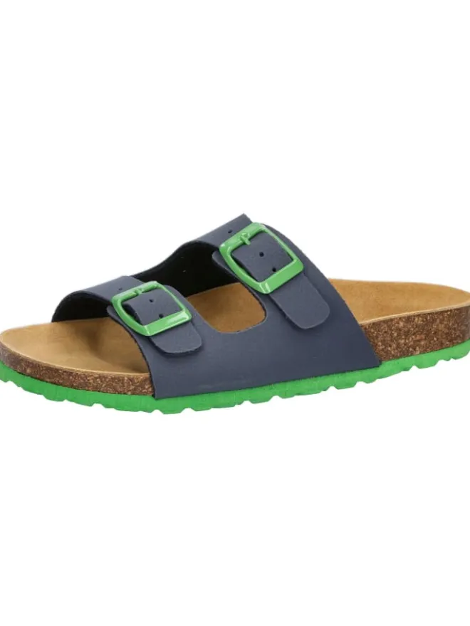 Lico Clogs & Pantoletten·Pantoletten^Pantolette "Bioline Kids" in Blau