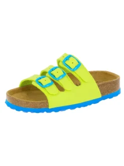 Lico Clogs & Pantoletten·Pantoletten^Pantolette "Bioline Kids" in Grün