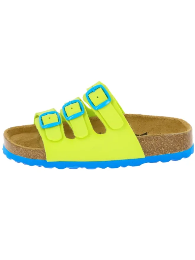 Lico Clogs & Pantoletten·Pantoletten^Pantolette "Bioline Kids" in Grün