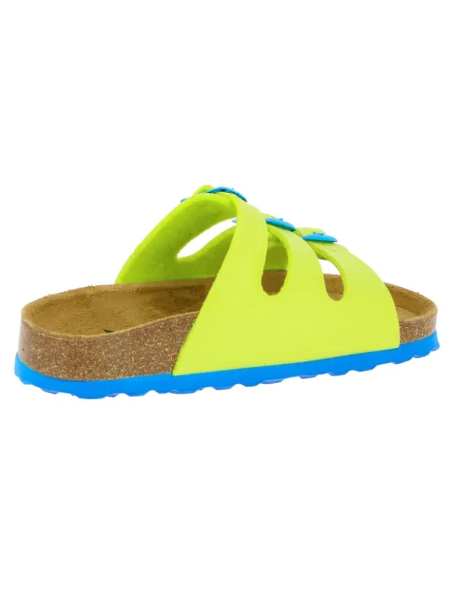 Lico Clogs & Pantoletten·Pantoletten^Pantolette "Bioline Kids" in Grün