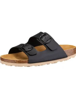 Lico Clogs & Pantoletten·Pantoletten^Pantolette "Bioline Kids" in Schwarz