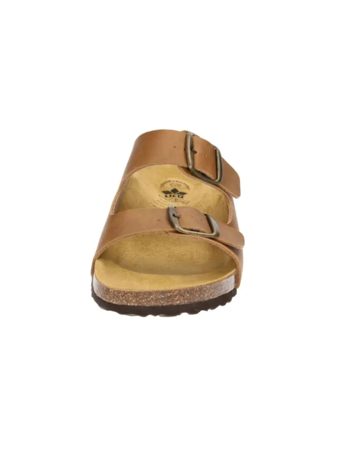 Pantolette "Bioline Man" in Braun>Lico Online