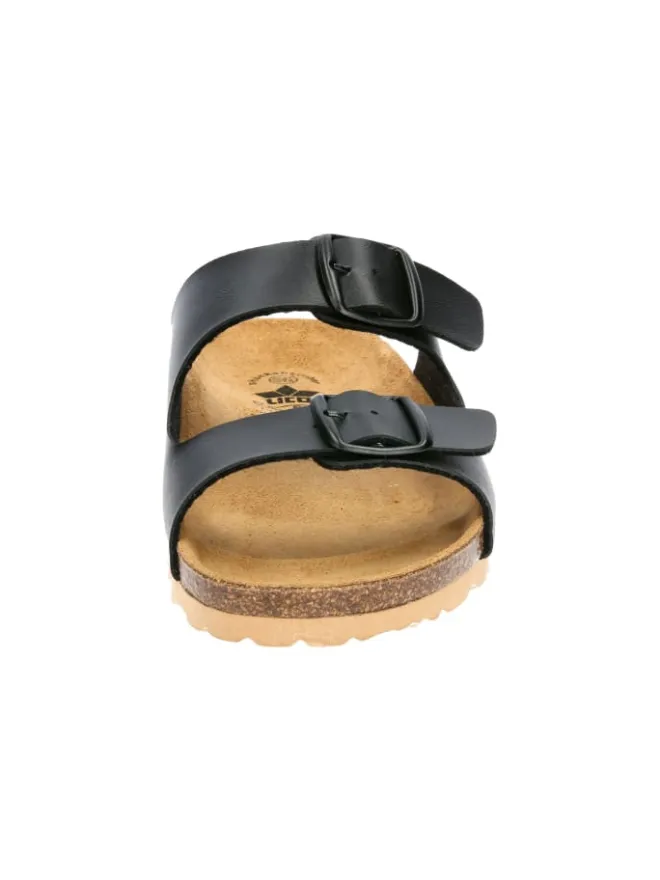 Lico Sandalen & Pantoletten^Pantolette "Bioline Man" in Schwarz