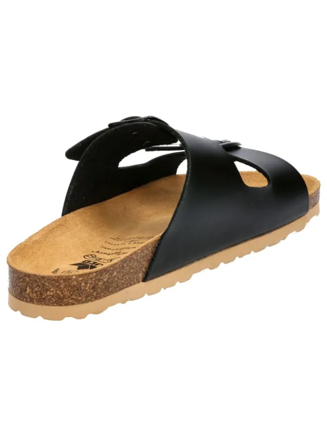 Lico Sandalen & Pantoletten^Pantolette "Bioline Man" in Schwarz
