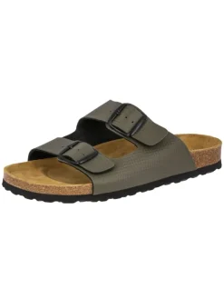 Lico Hausschuhe|Sandalen & Pantoletten^Pantolette "Bioline Metal" in Grün