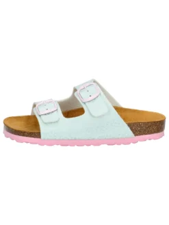 Pantolette "Bioline Rocky" in Rosa>Lico
