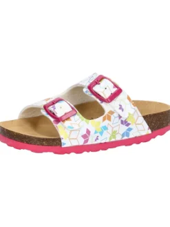 Lico Clogs & Pantoletten·Pantoletten^Pantolette "Bioline Rocky" in Weiß
