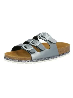 Pantolette "Bioline Sensation" in Grau>Lico