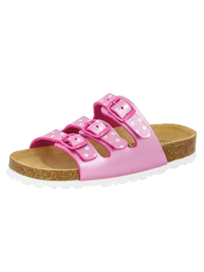 Lico Clogs & Pantoletten·Pantoletten^Pantolette "Bioline Star" in Rosa