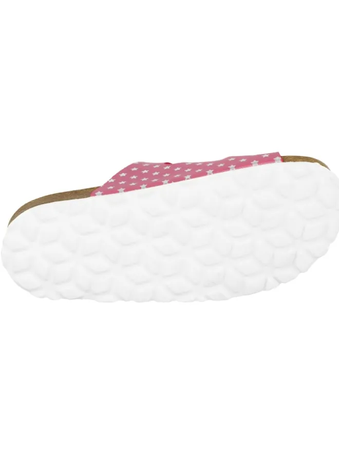 Lico Clogs & Pantoletten·Pantoletten^Pantolette "Bioline Star" in Rosa