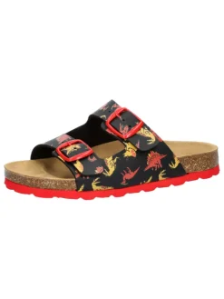 Lico Clogs & Pantoletten·Pantoletten^Pantolette "Bioline Universe" in Schwarz