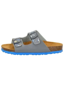 Lico Clogs & Pantoletten·Pantoletten^Pantolette "Bioline Universe" in Grau