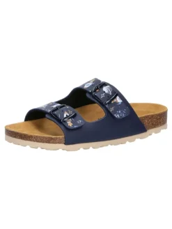 Lico Clogs & Pantoletten·Pantoletten^Pantolette "Bioline Universe" in Blau