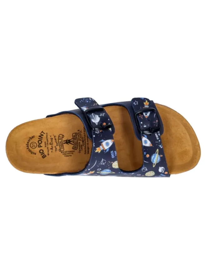 Lico Clogs & Pantoletten·Pantoletten^Pantolette "Bioline Universe" in Blau