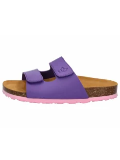 Pantolette "Bioline Velcro Kids" in Lila>Lico Best