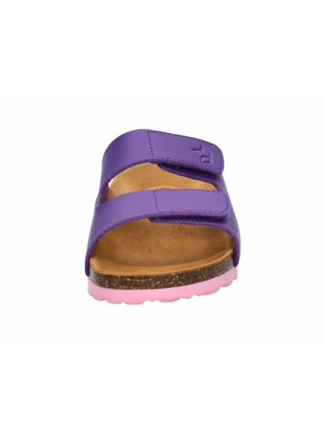 Pantolette "Bioline Velcro Kids" in Lila>Lico Best